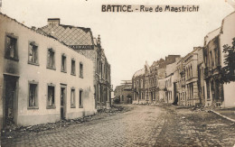 BELGIQUE - Battice - Rue De Maestricht - Ruines De Maisons Et Pharmacie - Carte Postale Ancienne - Herve