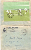 FIFA World Cup 1974 In Germany - Brazil Issue SS $2.50 Solo Franking CV Bebedouro 20jul1974 X Italy Casandrino NA - Brieven En Documenten