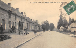 60-BREUIL- LA MAISON FILLON ET LA RUE DE TROSLY - Other & Unclassified