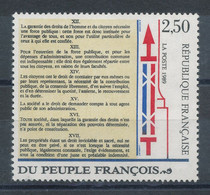 2605** Droits De L'Homme - Unused Stamps