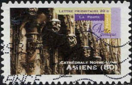 France Poste AA Obl Yv: 559 Mi:5088I Cathédrale Notre-Dame Amiens (80) (Lign.Ondulées) - Gebruikt