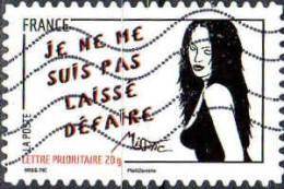 France Poste AA Obl Yv: 546 Mi:5067 Je Ne Me Suis Pas Laissé Défaire Miss.Tic (Lign.Ondulées) - Used Stamps