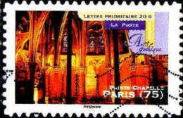 France Poste AA Obl Yv: 562 Mi:5091I Art Gothique Sainte Chapelle Paris (Lign.Ondulées) - Gebraucht