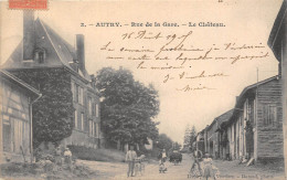 08-AUTRY- RUE DE LA GARE LE CHATEAU - Sonstige & Ohne Zuordnung