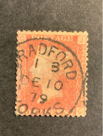 1864 Queen Victoria 1d Red Penny Red Sound Used Plate 177 (S 924) - Used Stamps
