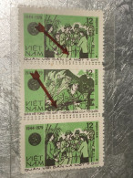 VIET NAM Stamps PRINT ERROR Block 3-1979-(12XU-no357 Tem In Lõi 2 HANG RANG-)3-STAMPS-vyre Rare - Vietnam