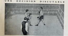 1913 BOXE - MATCH MAC CORMICK BADOUX ( SUISSE ) - UNE DÉCISION DISCUTABLE - LA VIE AU GRAND AIR - 1900 - 1949