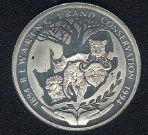Südafrika, 1 Rand 1994, KM 167, Silber, Proof - Afrique Du Sud