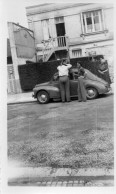 Photographie Amateur Vintage Snapshot Automobile Renault 4 Chevaux  - Cars