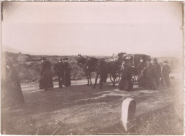 FR66 LE PERTHUS - Superbe Photo Diligence - "en Route Pour Le Perthus - Animée - Belle - Sonstige & Ohne Zuordnung