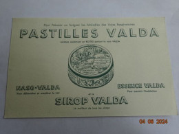 BUVARD BLOTTING PAPER  PASTILLES VALDA  EN BOITES - Chemist's