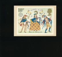 Folklore Morris Dancer  Post Office 1981  Fritz Wegner MSIAD - Briefmarken (Abbildungen)