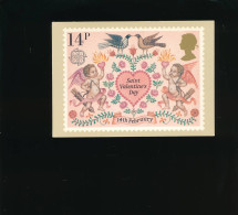 Folklore St Valentin Day  Fritz Wegner MSIAD 1981 Post Office - Briefmarken (Abbildungen)