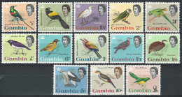 1963 Gambia Birds 13v. MNH SG N. 193/205 - Sonstige & Ohne Zuordnung