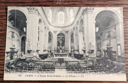 Carte Postale Paris Eglise Saint Sulpice : Le Choeur - Unclassified