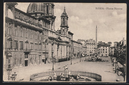 Cartolina Roma, Piazza Navona  - Autres & Non Classés