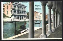 Cartolina Venezia, Fondaco Dei Turchi E Palazzo Vendramin  - Venezia (Venedig)