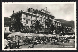 Cartolina Alassio, Grand Hotel  - Autres & Non Classés