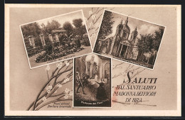 Cartolina Bra, Santuario Madonna Dei Fiori, Chiostro Del Santuario  - Sonstige & Ohne Zuordnung