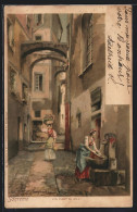 Artista-Cartolina San Remo, Via Costiglioli  - San Remo