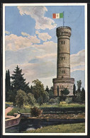 Cartolina San Martino Della Battaglia, Torre Monumentale Dedicata Al Re Vittorio Emanuele II  - Other & Unclassified