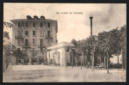 Cartolina Brunate, Hotel-Pension Milan  - Autres & Non Classés