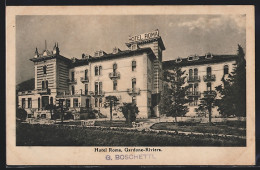 Cartolina Gardone-Riviera, Hotel Roma  - Sonstige & Ohne Zuordnung