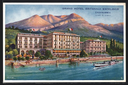 Cartolina Cadenabbia, Grand Hotel Britannia Excelsior  - Autres & Non Classés