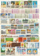 France #2 SCANS  Lot Used Stamps In € Or €/FF Including HVs Paintings Semipostals Silver 5€ Blocks & Good Regular Issues - Other & Unclassified
