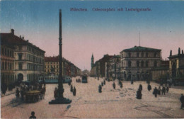94494 - München - Odeonsplatz Mit Ludwigstrasse - Ca. 1920 - Muenchen