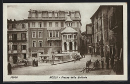 Cartolina Acqui, Piazza Della Bollente  - Andere & Zonder Classificatie