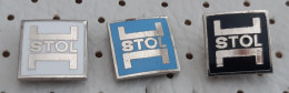 STOL Kamnik Wood Industry Joinery, Furniture,  Slovenia Enamel Pins - Trademarks