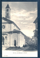 11340 Airolo -  Chiesa E Strada Principale - Other & Unclassified