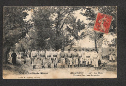 52 - CHAUMONT - 109è - Les Bleus - Premiers Exercices De Marche - 1907  - A. Pourthoy 306 - Chaumont