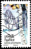 France Poste AA Obl Yv:1605 Mi:7088 Chavouet Bouleau Betula Papyrifera (Lign.Ondulées) (Thème) - Trees