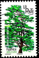 France Poste AA Obl Yv:1607 Mi:7090 Chavouet Cèdre Du Liban Cedrus Libani (Lign.Ondulées) (Thème) - Bäume