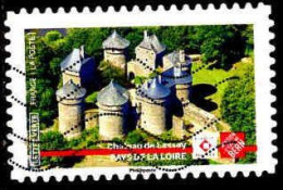 France Poste AA Obl Yv:1776 Mi:7401 Château De  Lassay (Lign.Ondulées) (Thème) - Châteaux