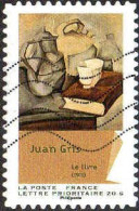 France Poste AA Obl Yv: 705 Mi:5338 Juan Gris Le Livre (Lign.Ondulées) (Thème) - Other & Unclassified