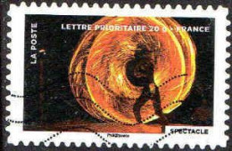 France Poste AA Obl Yv: 760 Mi:5442 Spectacle (Lign.Ondulées) (Thème) - Dans