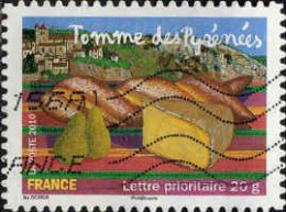 France Poste AA Obl Yv: 445 Mi:4890 Tomme Des Pyrénées (Lign.Ondulées) (Thème) - Alimentation