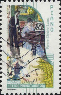 France Poste AA Obl Yv: 399 Mi:4816I Piano Pierre-Désiré Lamy (Lign.Ondulées) (Thème) - Musique