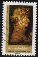 France Poste AA Obl Yv: 158 Mi:4362 Arcimboldo L'été (Lign.Ondulées) (Thème) - Andere & Zonder Classificatie