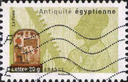France Poste AA Obl Yv: 110 Mi:4206 Antiquité égyptienne Harpiste (Lign.Ondulées) (Thème) - Archaeology