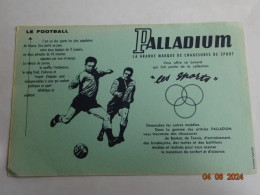 BUVARD BLOTTING PAPER  CHAUSSURES DE SPORT PALLADIUM LE FOOTBALL - Sports