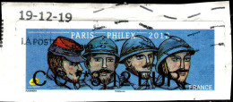 France Lisa Obl (1234) Paris Philex 2018 (Obl.mécanique) CC**3,12 EUR Sur Fragment - 2010-... Vignettes Illustrées