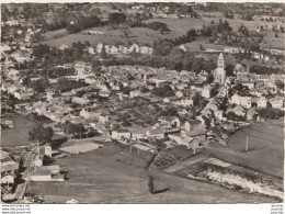 G26- 24) THIVIERS (DORDOGNE) VUE AERIENNE - (OBLITERATION DE 1958 - 2 SCANS) - Thiviers