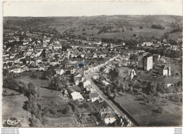 G26- 24) EXCIDEUIL (DORDOGNE)  VUE GENERALE AERIENNE  - (OBLITERATION DE 1970 - 2 SCANS) - Autres & Non Classés