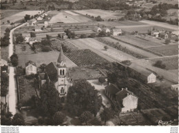 G26- 24) LE BUISSON (DORDOGNE) L'EGLISE - VUE AERIENNE - (2 SCANS) - Sonstige & Ohne Zuordnung