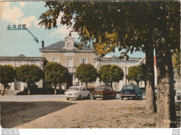 G27-24) SAINT ASTIER (DORDOGNE) L' HOTEL DE VILLE  - (AUTOMOBILES SIMCA 1000 Et 1100 - (OBLITERATION DE 1977 - 2 SCANS) - Autres & Non Classés