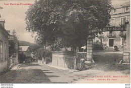 G25-65) CAPVERN (HAUTES PYRENEES) LE GRAND HOTEL BEAU SEJOUR - A GAUCHE : L'HOTEL DU PARC - (2 SCANS) - Autres & Non Classés